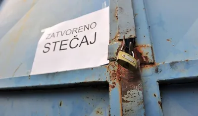STEcaj blokada zatvoreno ilustracija