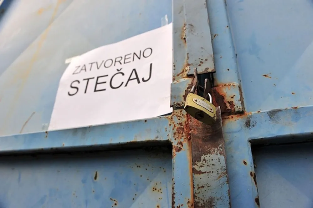 STEcaj blokada zatvoreno ilustracija