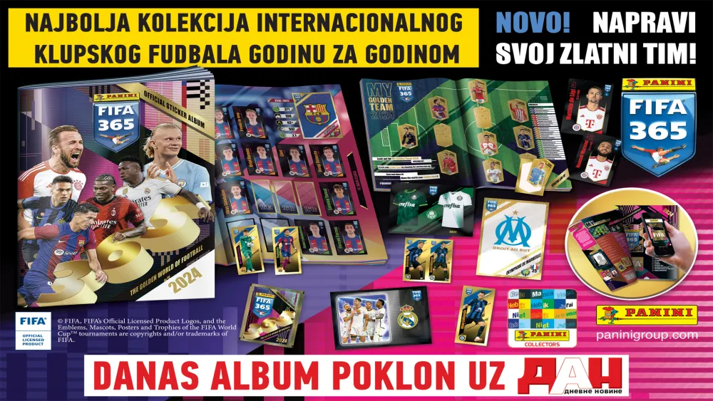 Danas album poklon uz Dan