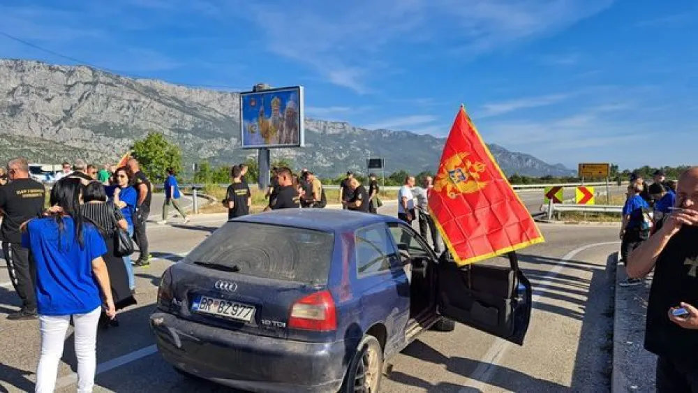 Blokada puta na Bogetićima