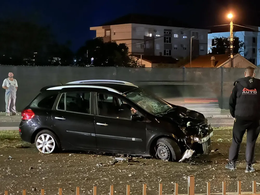 (VIDEO/FOTO) Udes na Starom aerodromu: Povrijeđena jedna osoba