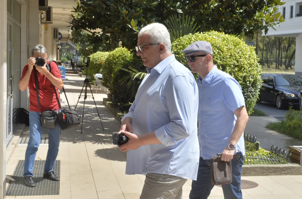 Pregovori Evropa sad i koalicija za buducnost CG, Andrija Mandic i Milan Zivkovic