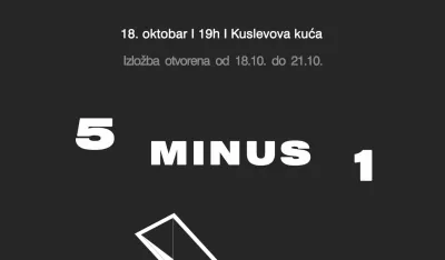 PLAKAT ZA IZLOŽBU