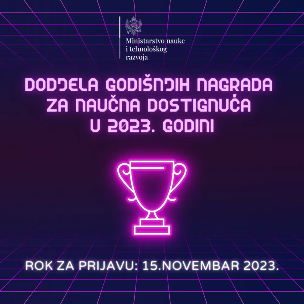 Novčane nagrade za naučna dostignuća, patente i ostvarena inovativna rje&scaron;enja