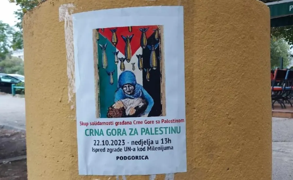 Plakat kojim se najavljuje skup 