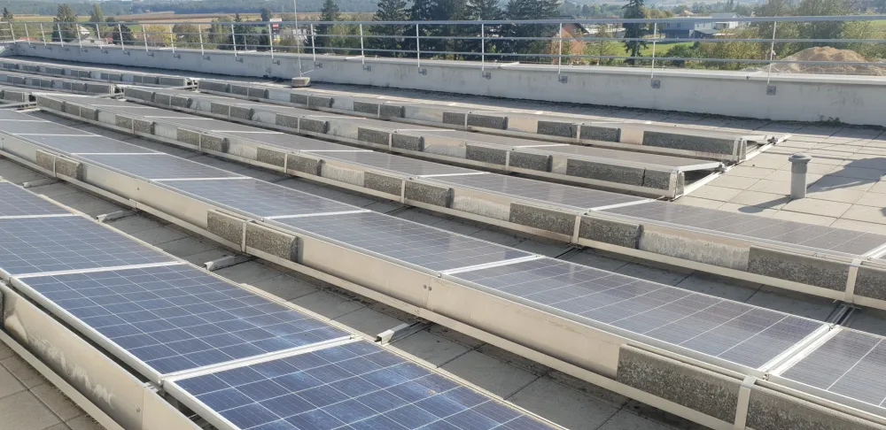 solarna elektrana na zgradi tehnoloskog parka u krizevcima
