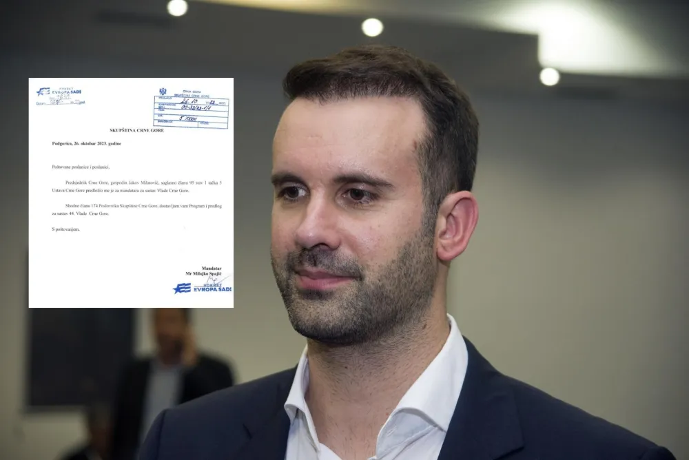 Foto: Srđan Boljwević <br>Milojko Spajić<br>Kolaž- portal Dan
