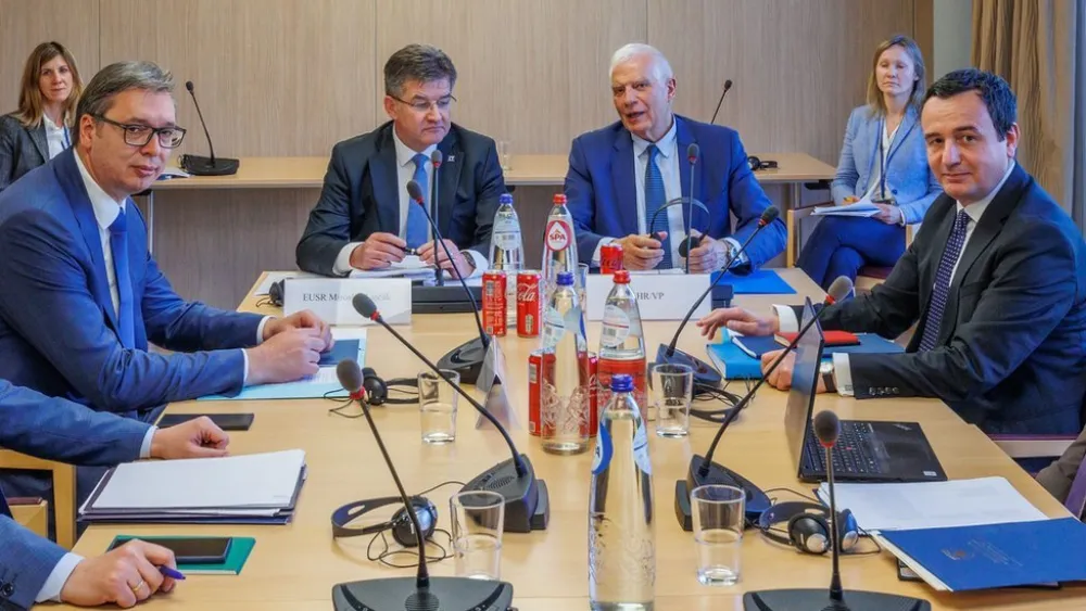Vučić, Kurti, Borelj i Lajčak