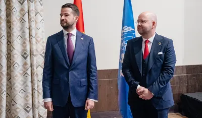 Milatović i Piter Lundberg