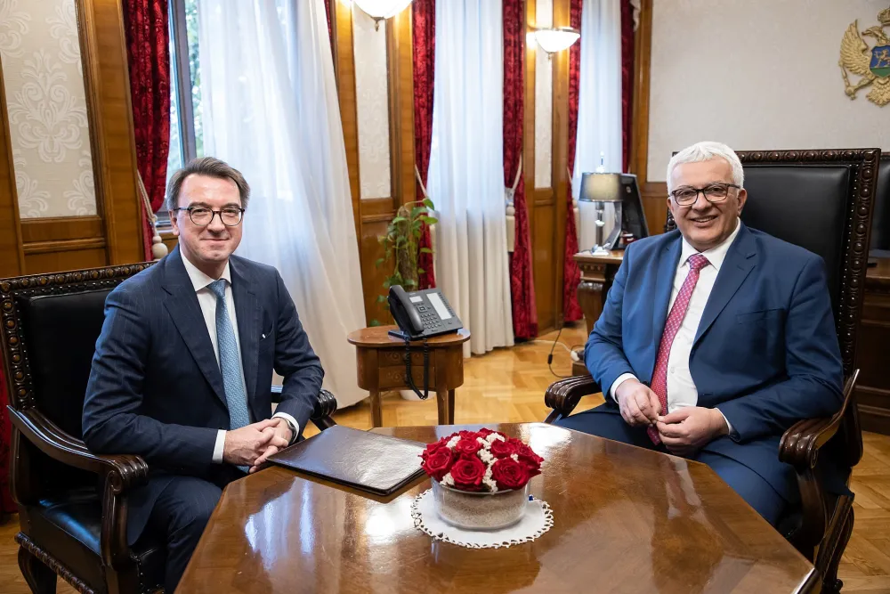 Mandić na sastanku sa ambasadorom Rusije