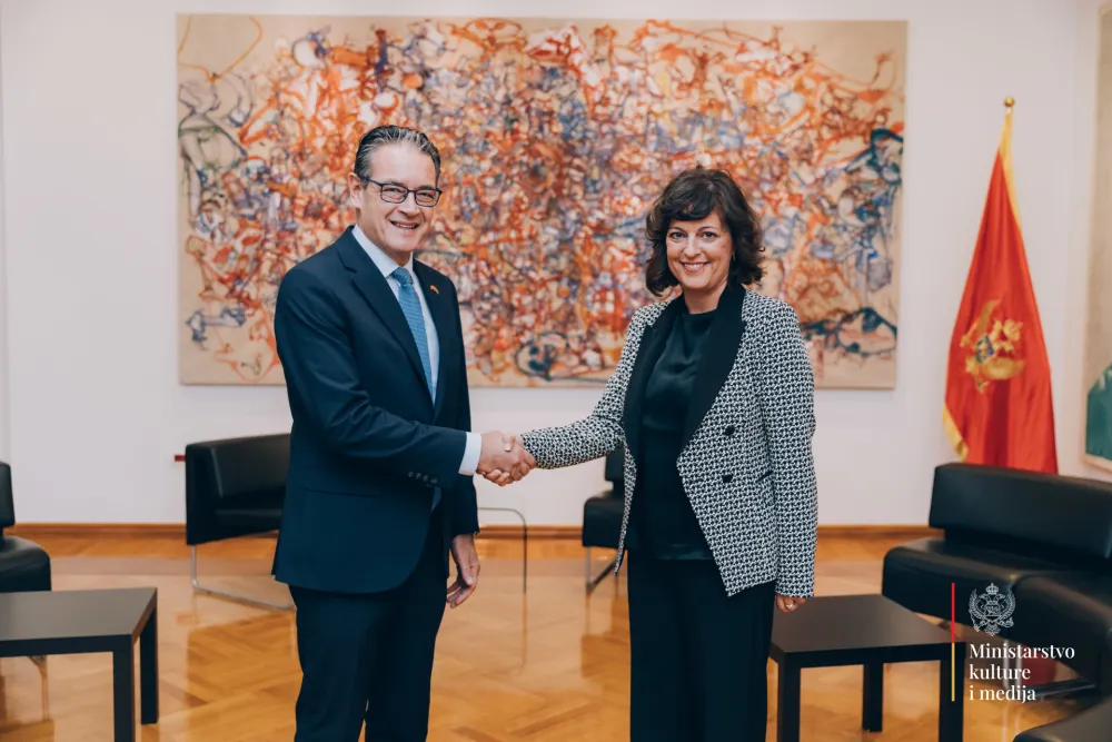 Ambasador Bari&scaron; Kalkavan i ministarka MKM Tamara Vujović