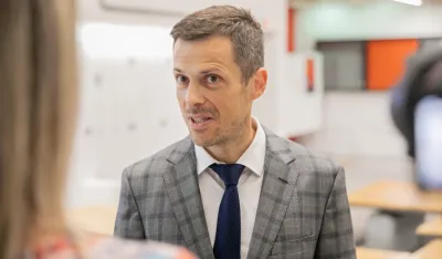 Sa&scaron;a Mujović, dekan ETF-a