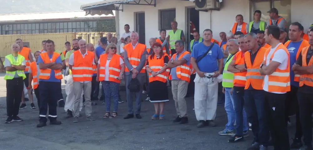Radnici Port of Adria održali danas &scaron;trajk upozorenja