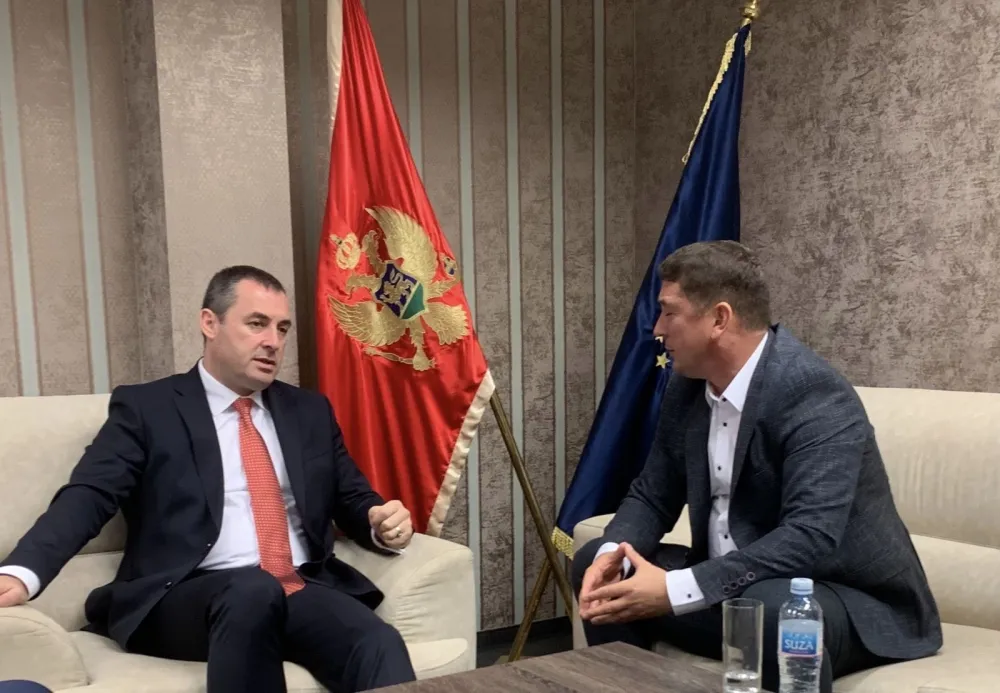 &Scaron;ćekić i Tomić na sastanku