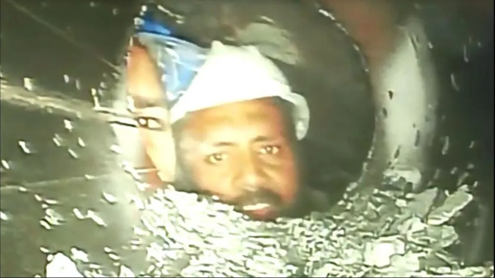 (VIDEO) Prvi snimci indijskih radnika koji su devet dana zarobljeni u tunelu