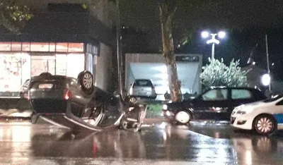 Prevrnulo se vozilo
