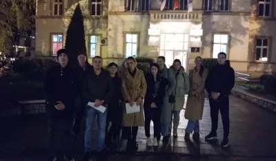 Berane: Održan protest popisivača koji su eliminisani u drugom krugu