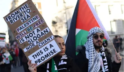 Propalestinski protest u Londonu