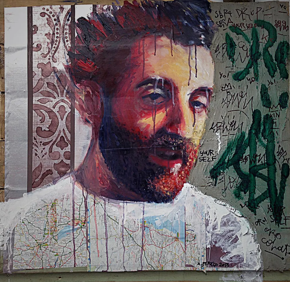 Andrea sbra Perego, sutoportret