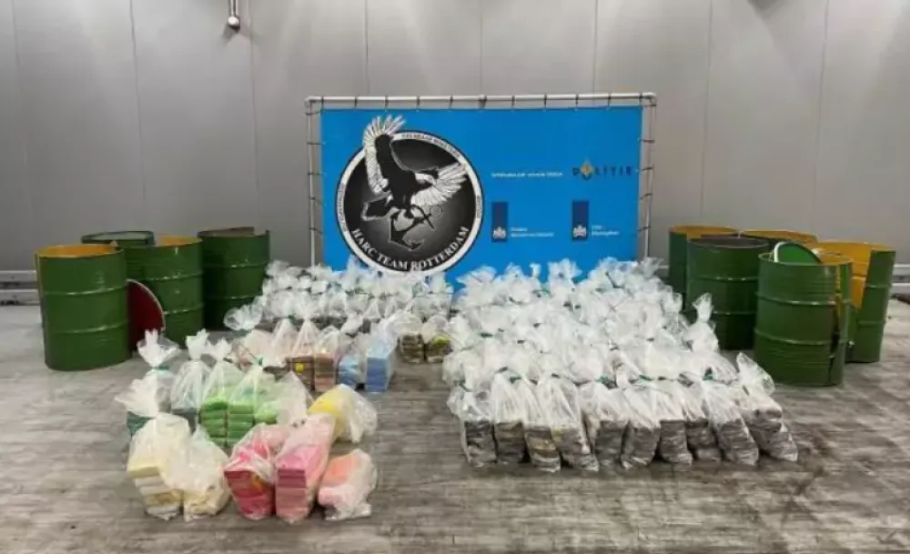 Holandija: &Scaron;vercovano 976 kilograma kokaina