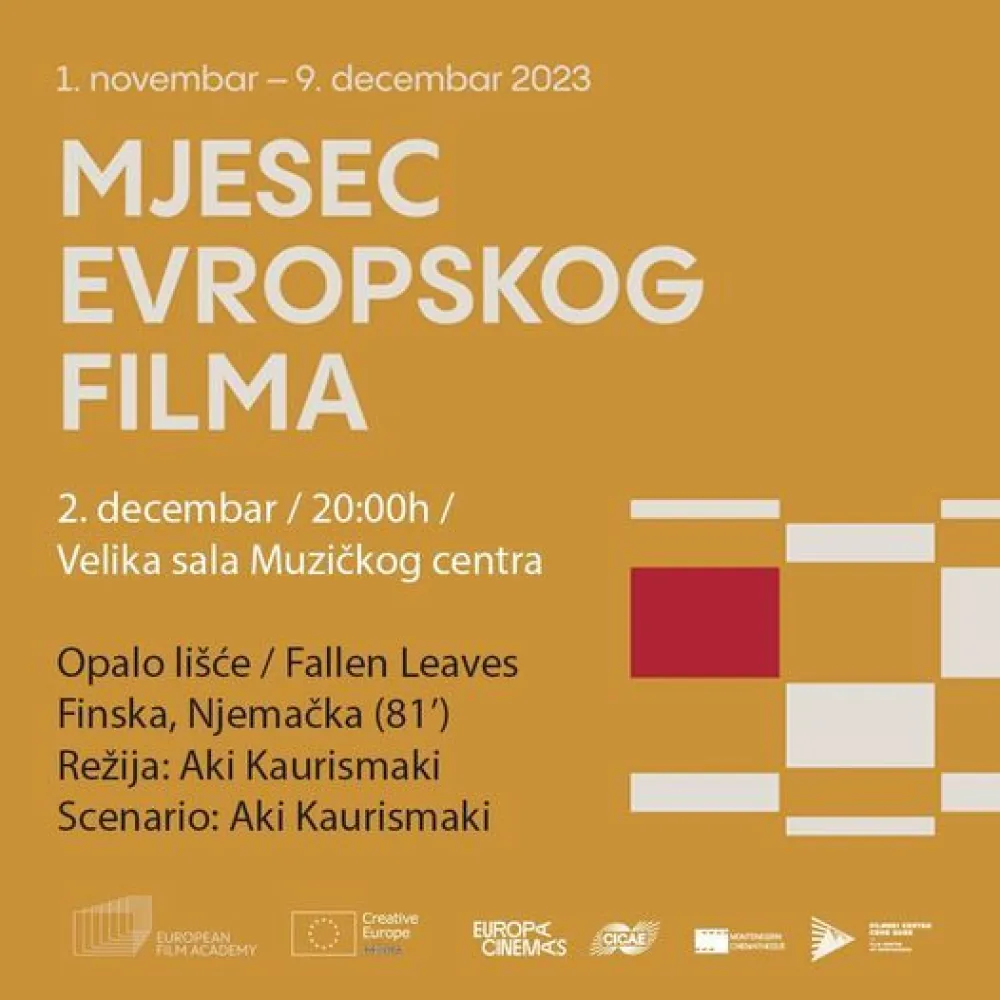 Film Akiјa Kaurismakiјa u Crnogorskoj kinoteci