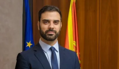 Ministar saobraćaja i pomorstva Filip Radulović - foto: Vlada CG