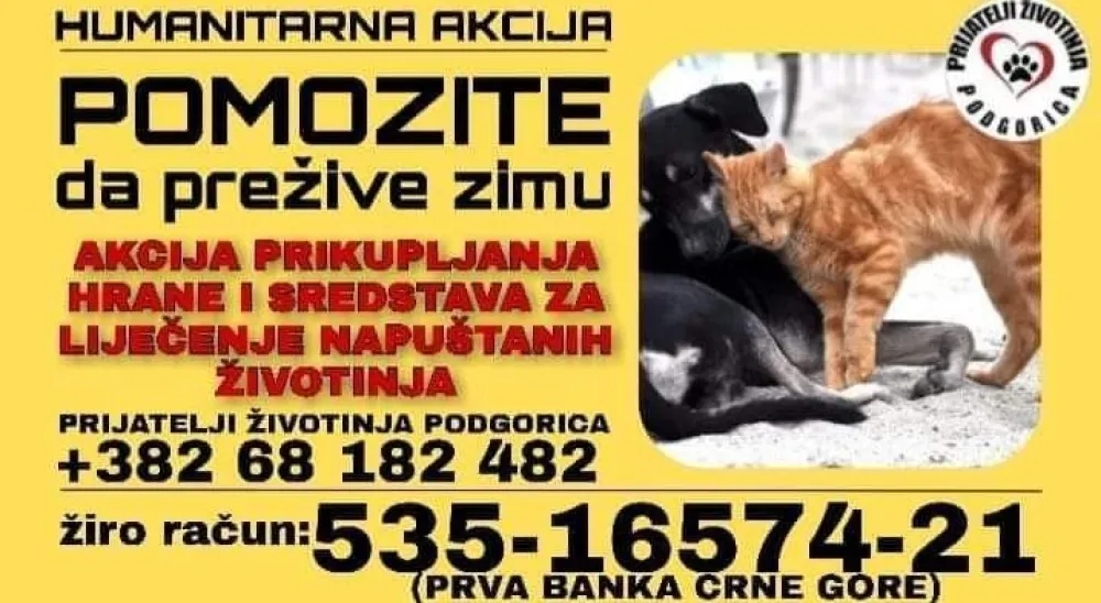 Akcija "Pomozite da prežive zimu"