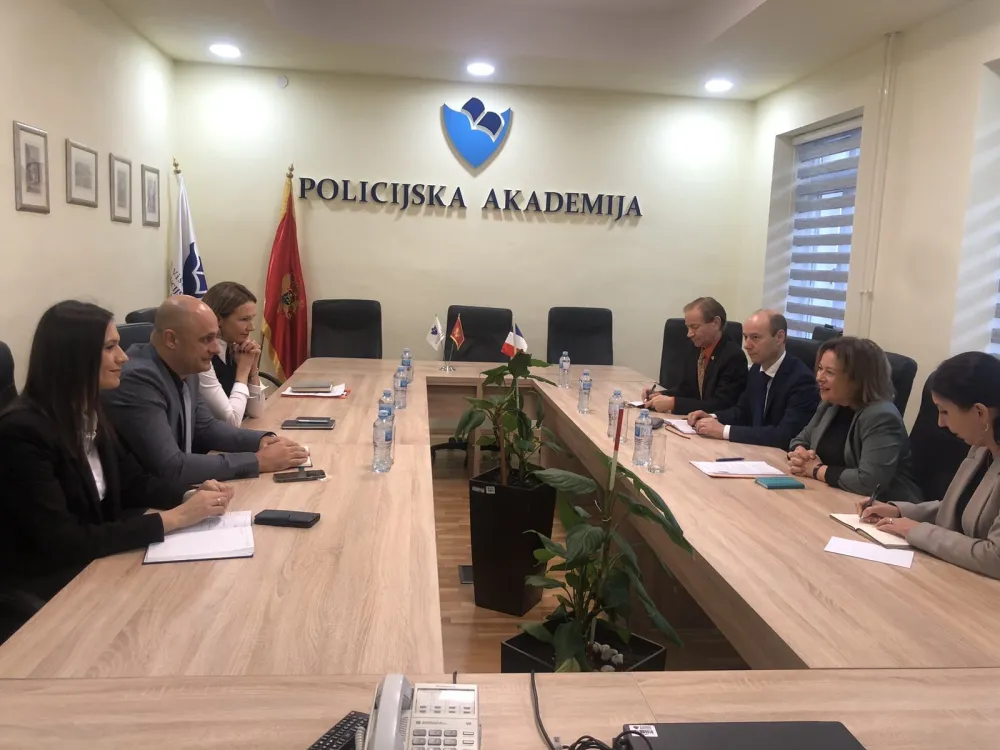 Ambasadorka Francuske: Podr&scaron;ka Policijskoj akademiji