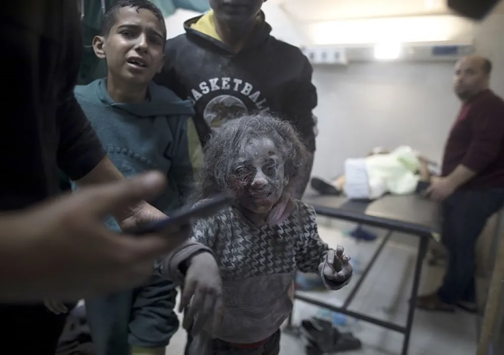 Ilustracija<br>Pojas Gaze, Izrael, humanitarna katastrofa