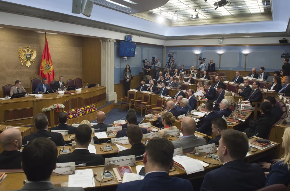Skupstina Crne Gore 28 saziv, Sjednica skupstine 28 saziv, nastavak sjednice skupstine Crne Gore 28 saziva