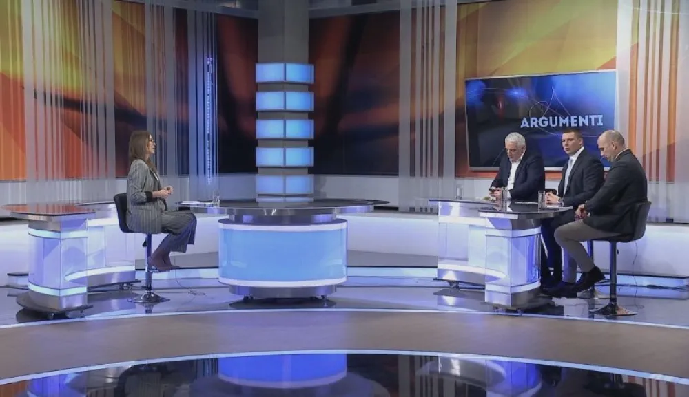 Vučurević, Adžić i Pižurica uemisiji "Argumenti"