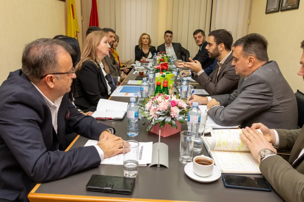 Radulović sa menadžmentom željezničkih preduzeća