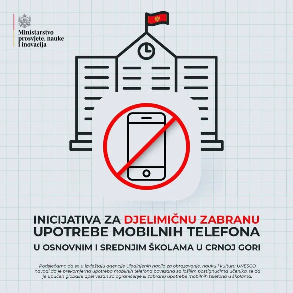 Uprava O&Scaron; &bdquo;Mahmut Lekić&ldquo; razmatra: Do kontrole preko zabrane telefona