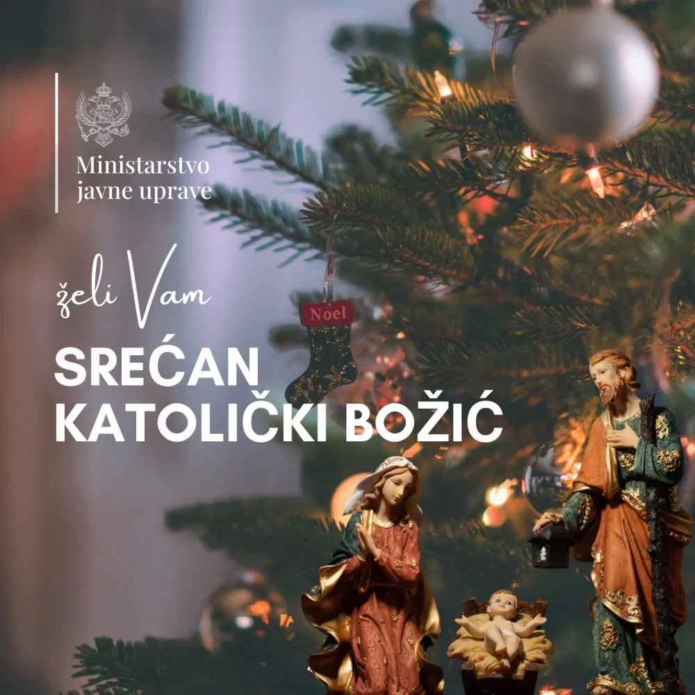 Ministar Dukaj čestitao Badnji dan i Božić