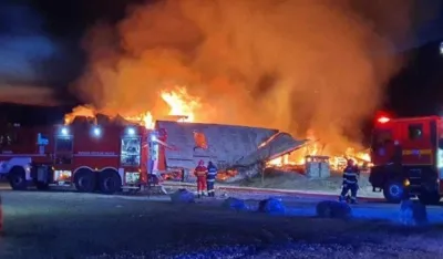Požar, Rumunija