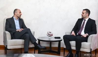 Milojko Spajić i Boris Raonić