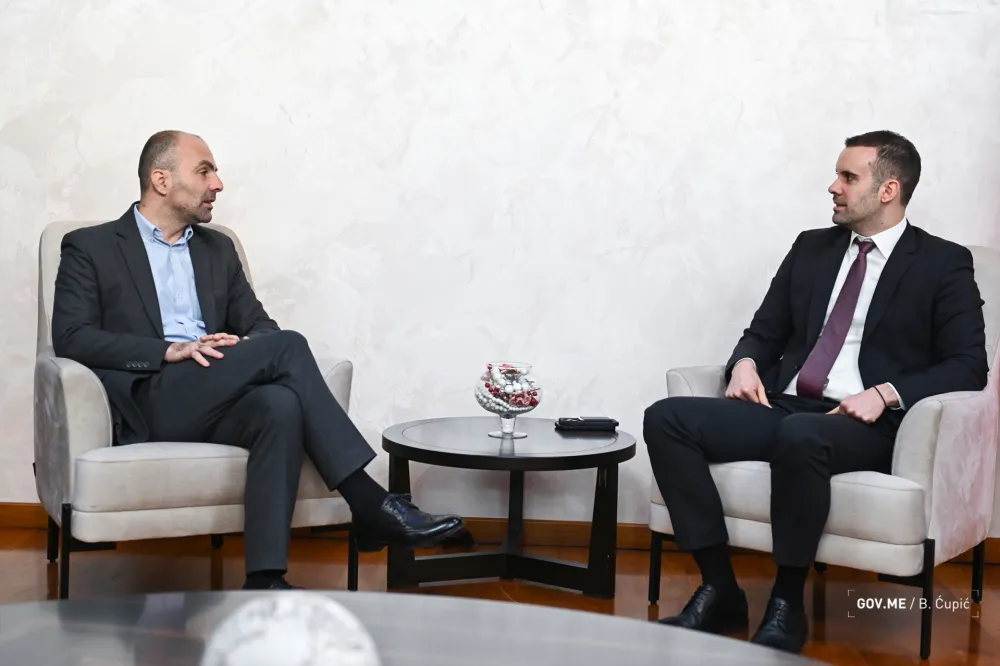 Milojko Spajić i Boris Raonić