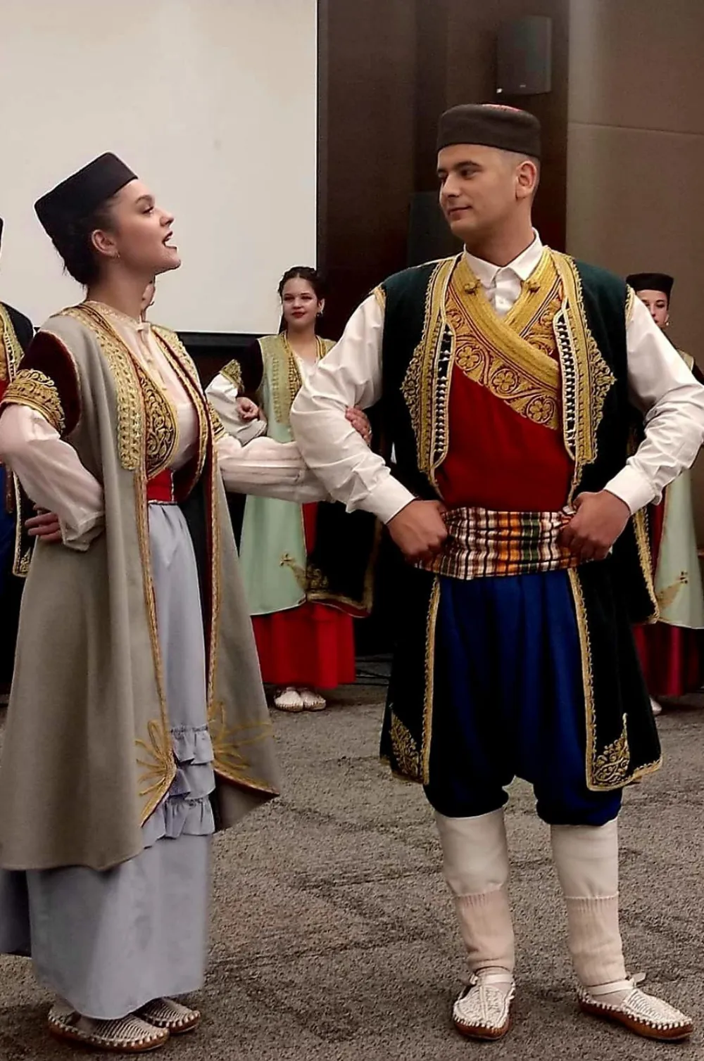 Članovi Folklornog ansambla "Oro" iz Danilovgrada