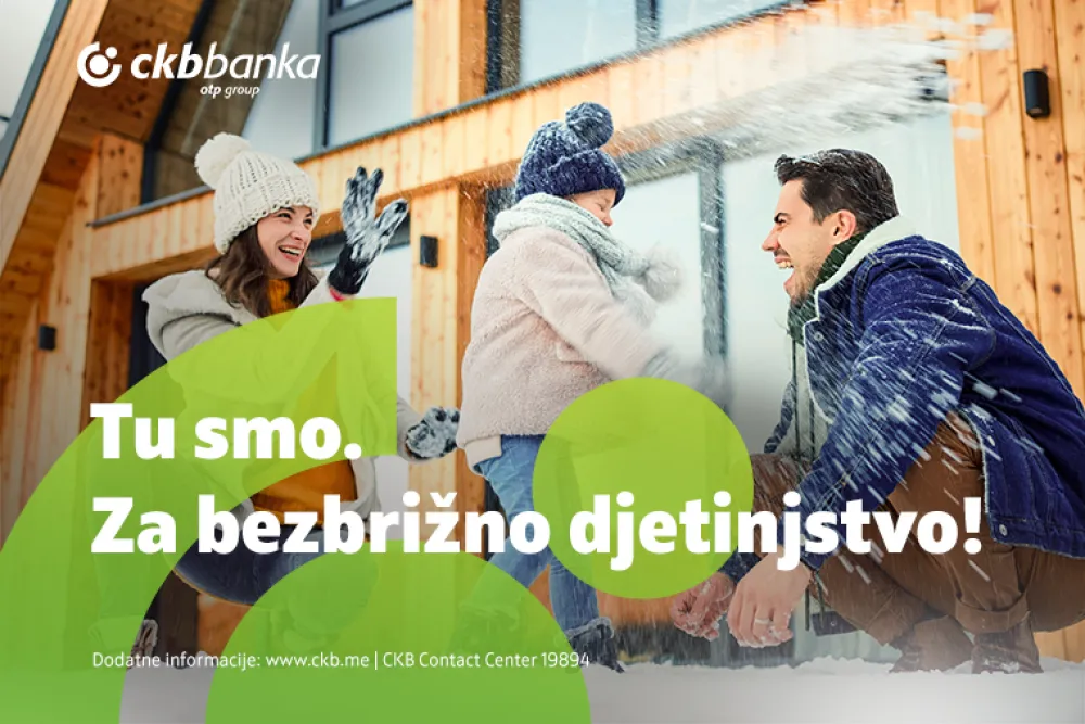 Tu smo. Za bezbrižno djetinjstvo!