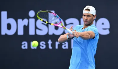 Nadal na treningu u Brizbejnu