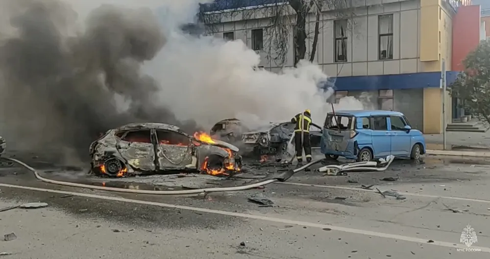 Do sada najači napad na Belgorod, javljaju ruske agencije