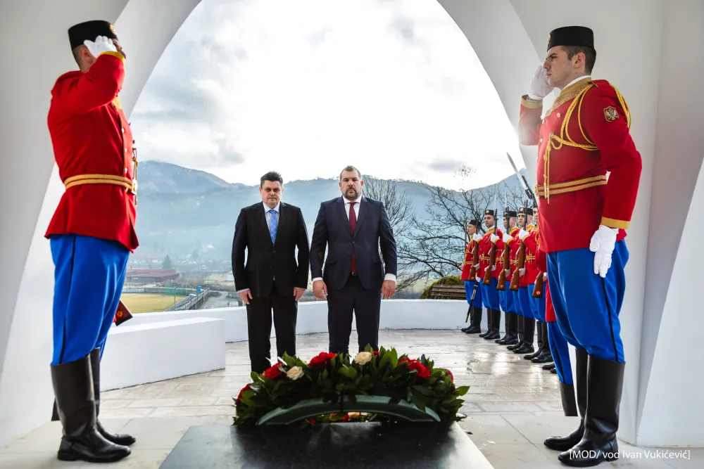 Krapović položio vijenac
