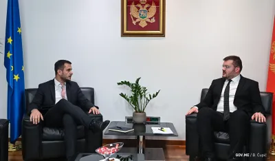 Momo Koprivica sa&nbsp;Predragom Zenovićem