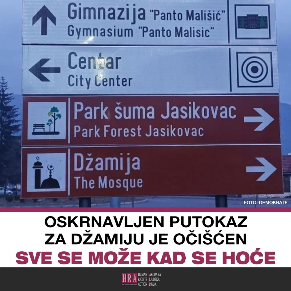 Putokaz za džamiju, Berane