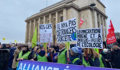 Protest u Parizu