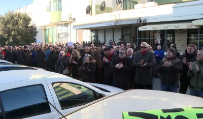 Protest protiv suđenja Bobanu Batrićeviću