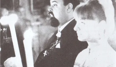 Вјенчање Стојана и Маријете у Будимпешти, 1966. 
