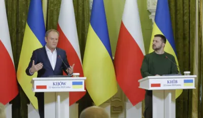 Tusk i Zelenski
