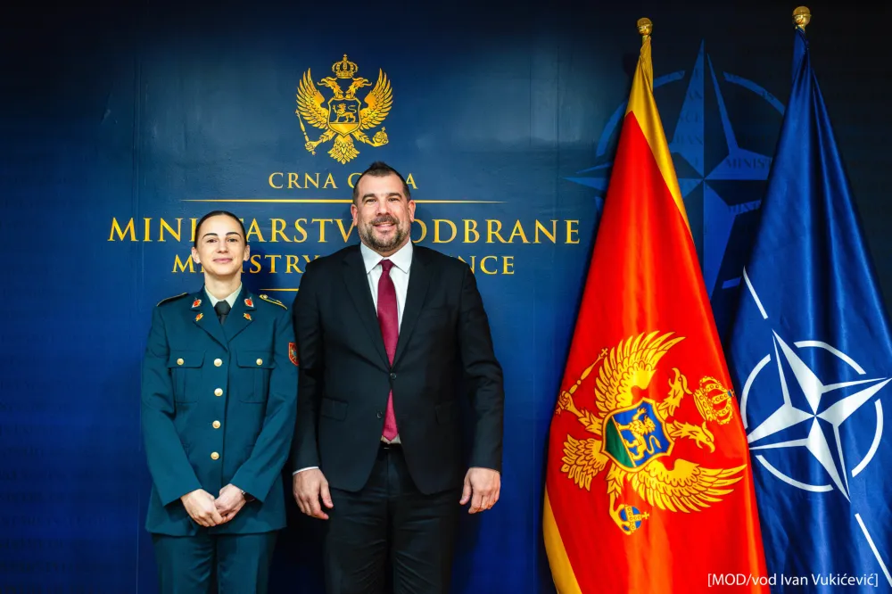 Krapović sa&nbsp;Dijanom Grdinić