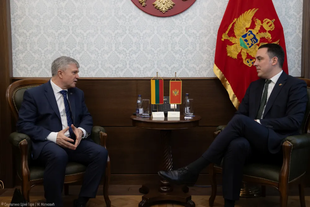 Vuković sa ambasadorom Litvanije